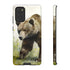 Grizzly Bear in a Field - Impact Resistant Phone Case Samsung Galaxy S20+ Matte